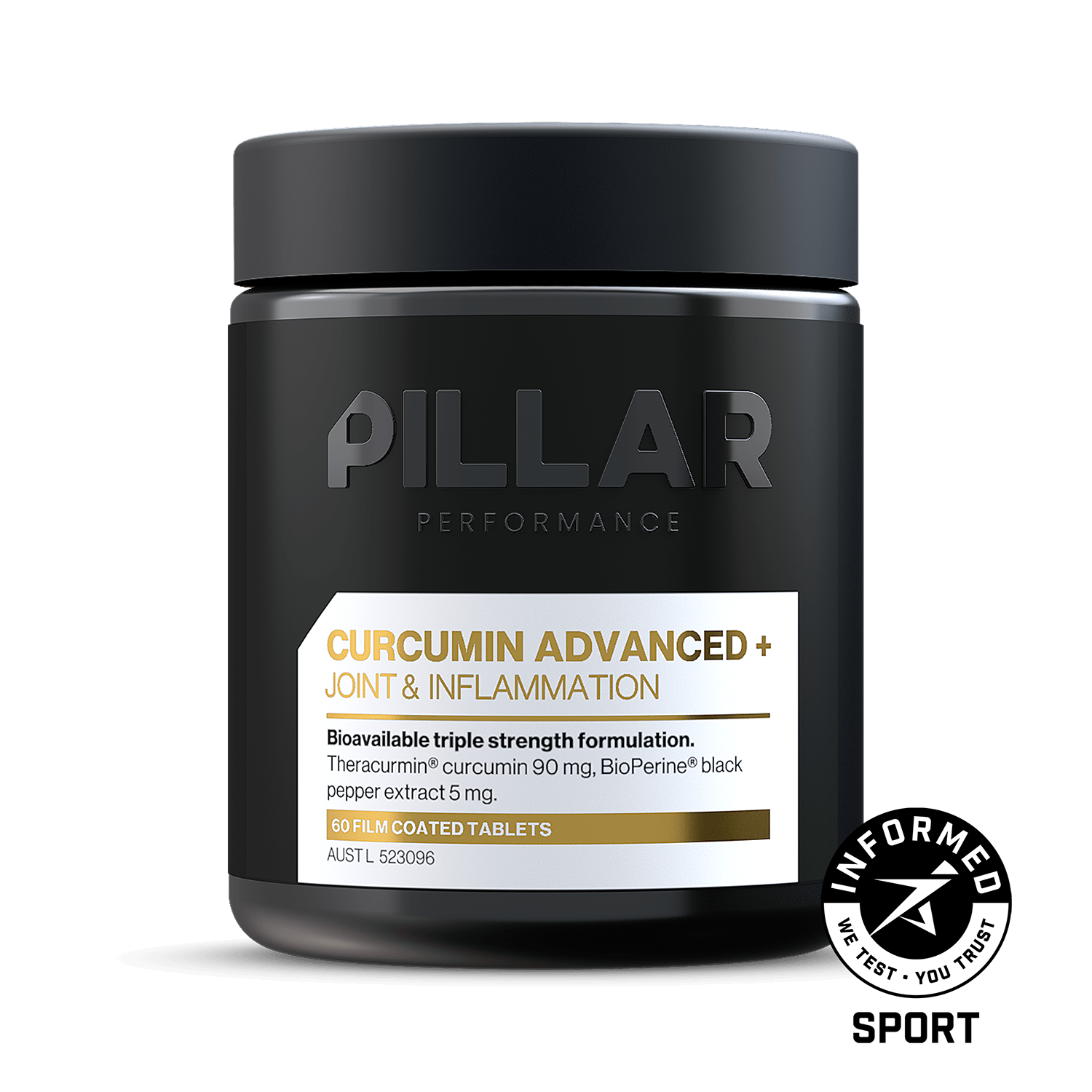 PILLAR Curcumin Advanced+ at Trademark Performance Melbourne