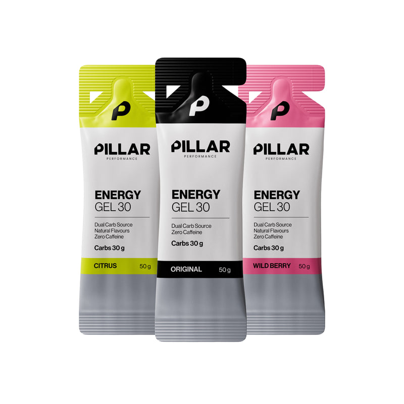 PILLAR Energy Gel 30 available at Trademark Performance Elsternwick