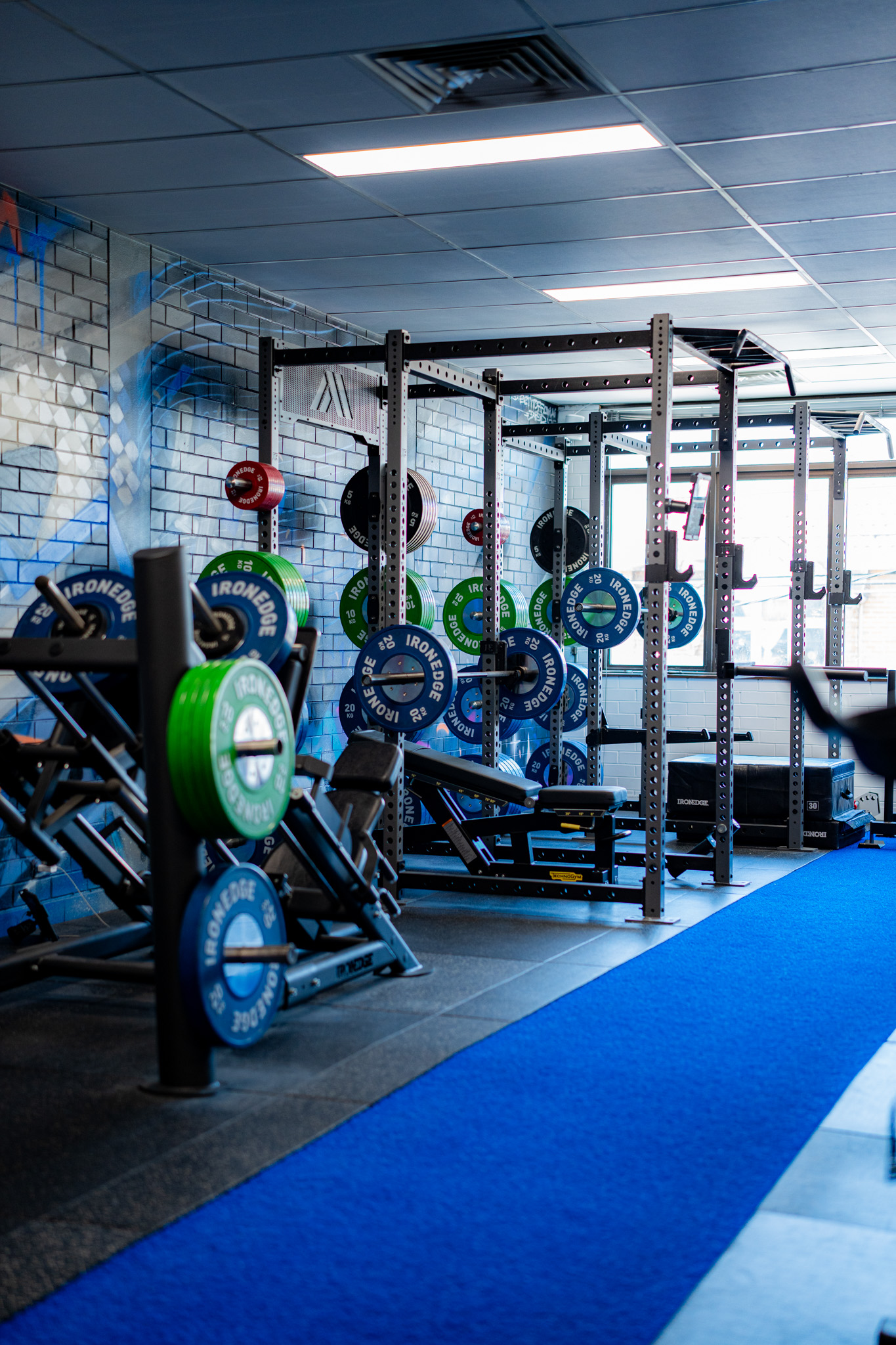 Weights room at Trademark Performance Elsternwick